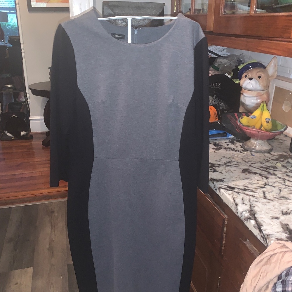 Talbots color lock midi dress. Worn‎ once .
